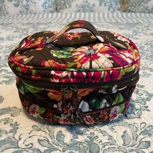 Vera Bradley English Rose makeup bag